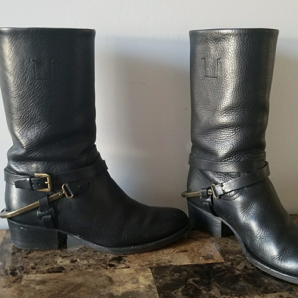 Ralph Lauren 100% Ridding Leather Boots